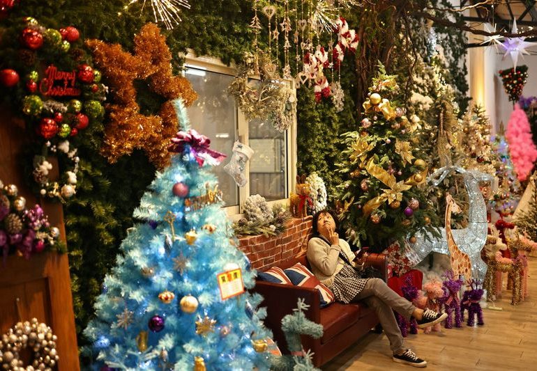 Taiwan's Christmas King grapples with a slide in overseas demand for decorations