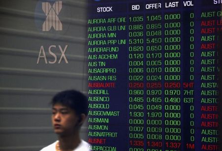 Australia stocks lower at close of trade; S&P/ASX 200 down 0.03%