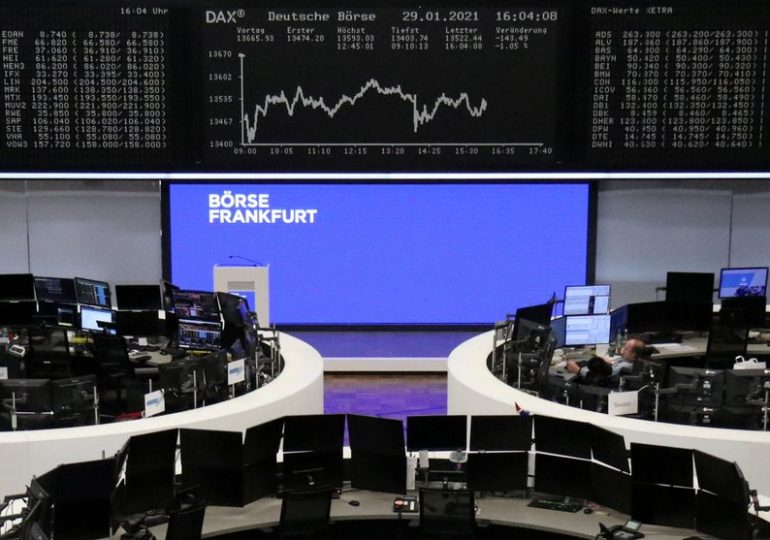 European shares rise, Germany lags after industrial orders data