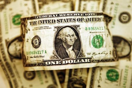 Dollar Down, But Heads for Best Weekly Gain in Three Months Over Recovery Hopes