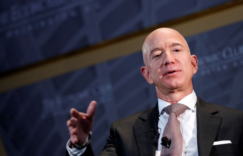 Amazon CEO Bezos, stung by wide criticism, endorses U.S. corporate tax hike
