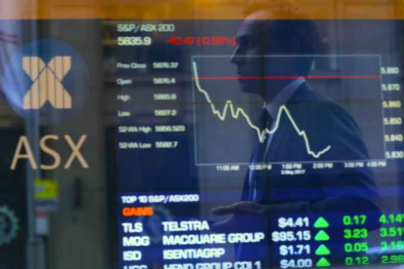 Australia stocks lower at close of trade; S&P/ASX 200 down 0.30%
