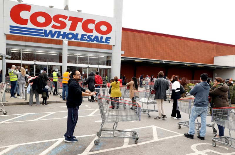 Costco tops sales estimates as shoppers return to stores