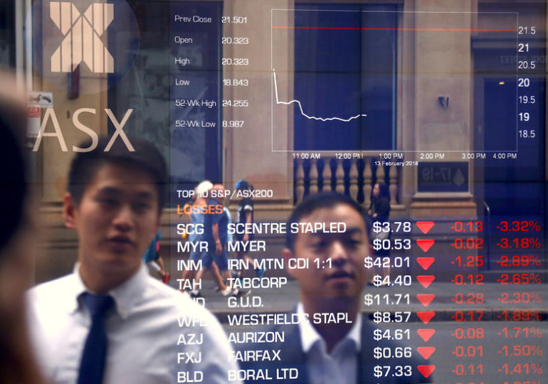 Australia stocks lower at close of trade; S&P/ASX 200 down 0.32% By Investing.com
