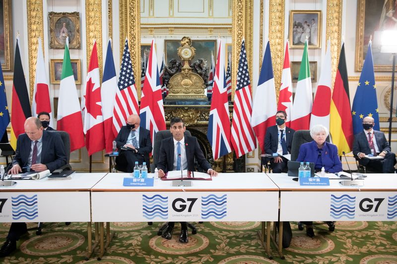 G7 nations strike deal to tax big companies and squeeze havens