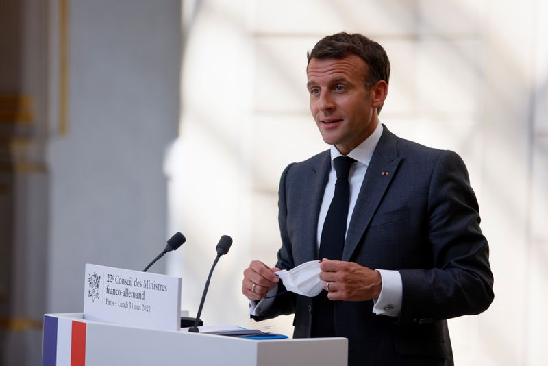 President Macron hails survey showing France on top in Europe for overseas investors