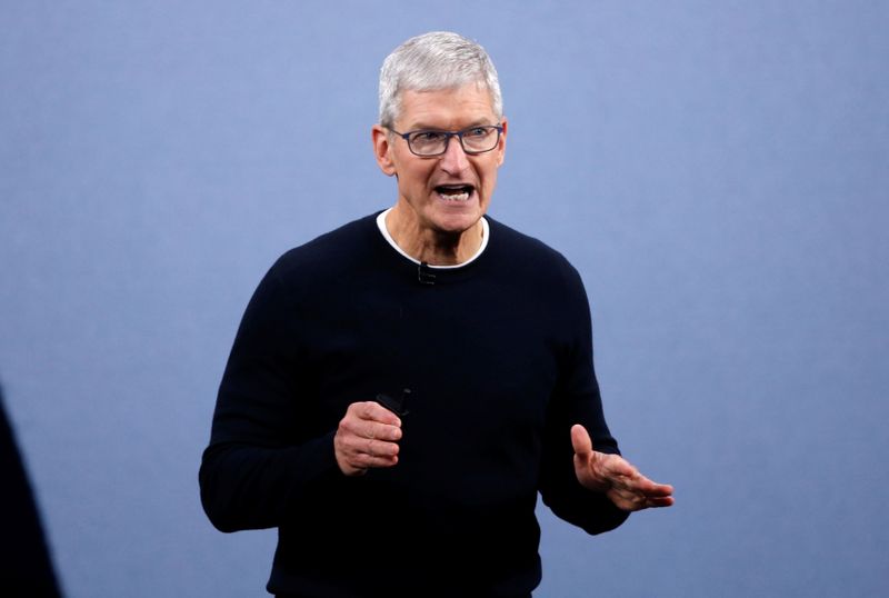 Apple's Cook says proposed EU tech rules threaten security of iPhones