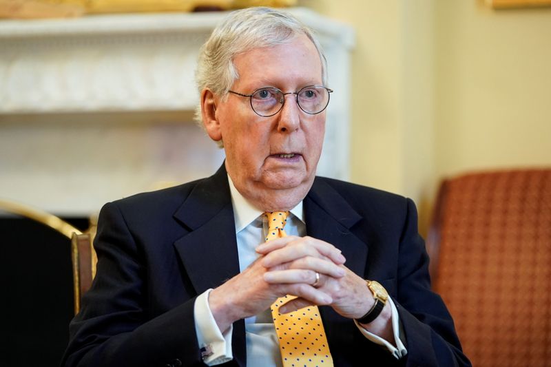 McConnell warns Democrats not to end infrastructure debate