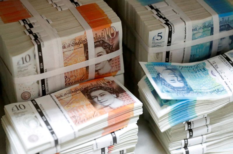 Pound falls as UK inflation hits 40 year high